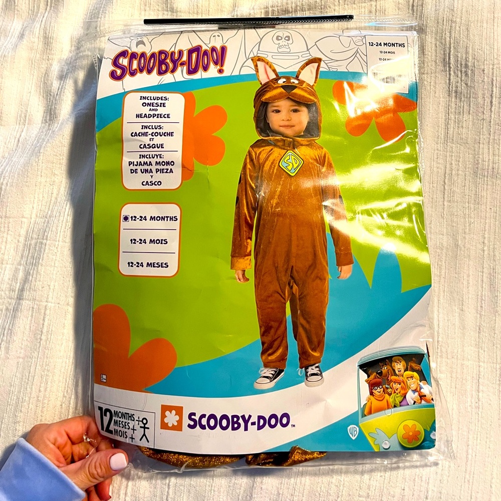 Scobby Doo Toddler Costume NWT